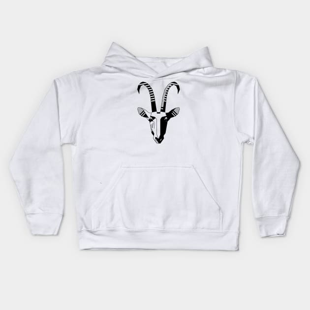 Antelope Kids Hoodie by AdmiralFlapPlak